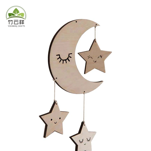 Décor Lune Et Étoiles